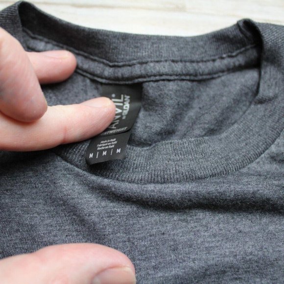 Be Yourself and Don't Apologize, Gray MED Unisex Short Sleeve T-shirt - Picture 5 of 8